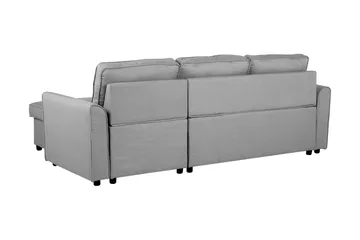 Nesna Hjørnesofa 228 cm - Grå - Møbler - Sofaer - Sovesofaer - Sovesofa divan
