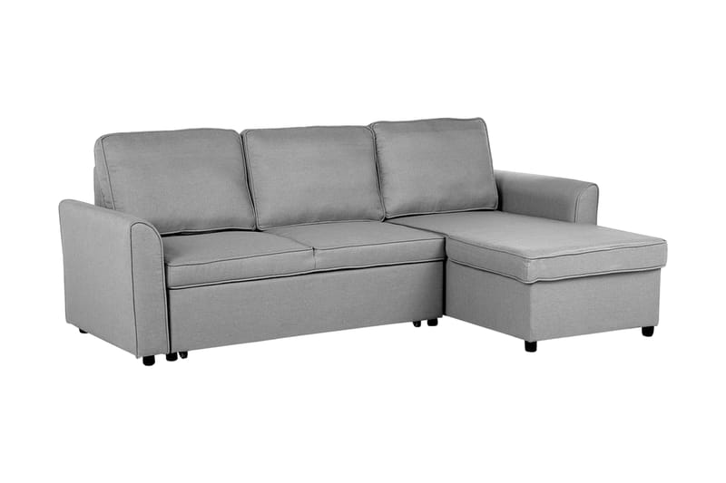 Nesna Hjørnesofa 228 cm - Grå - Møbler - Sofaer - Sovesofaer - Hjørnesovesofa
