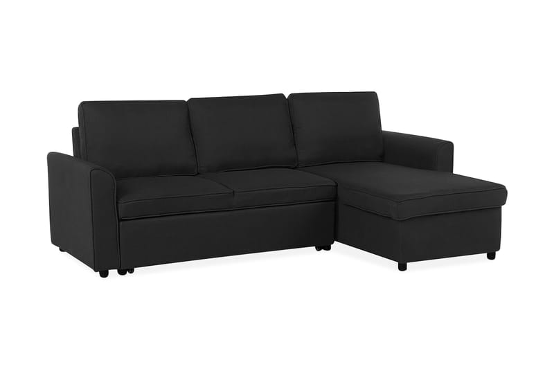 Nesna Hjørnesofa 228 cm, Svart