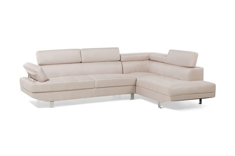 Norrea Hjørnesofa 261 cm - Beige - Hjørnesofa