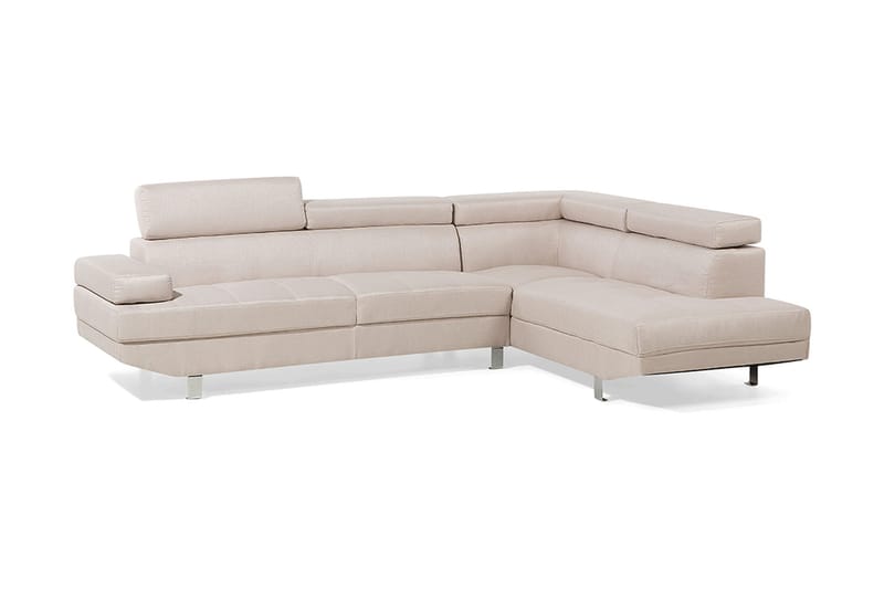Norrea Hjørnesofa 261 cm - Beige - Møbler - Sofaer - Hjørnesofa