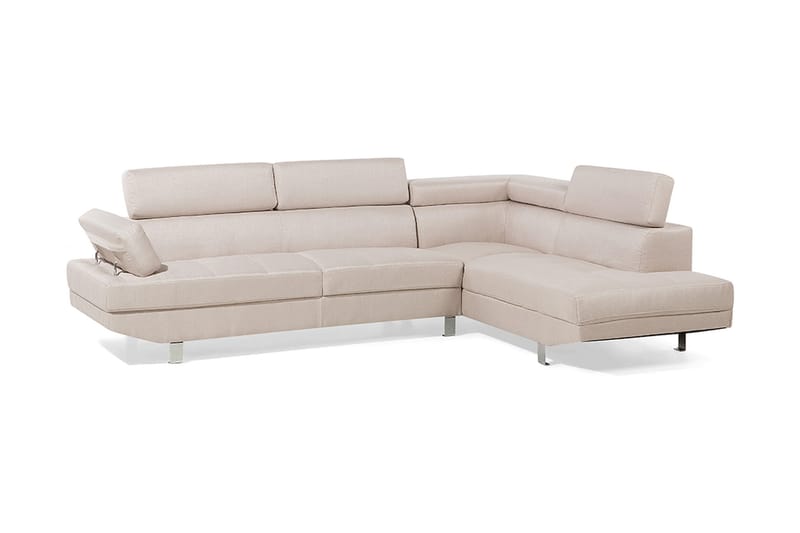 Norrea Hjørnesofa 261 cm - Beige - Møbler - Sofaer - Hjørnesofa
