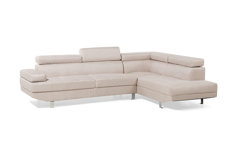 Norrea Hjørnesofa 261 cm - Beige - Møbler - Sofaer - Hjørnesofa