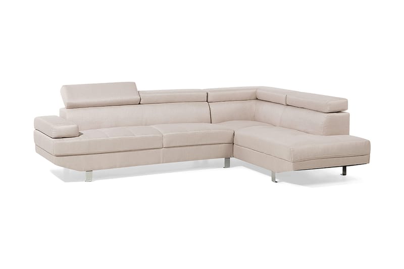 Norrea Hjørnesofa 261 cm - Beige - Møbler - Sofaer - Hjørnesofa