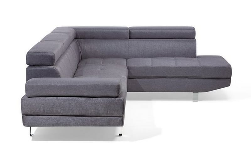 Norrea Hjørnesofa 261 cm - Grå - Møbler - Sofaer - Sofa med sjeselong