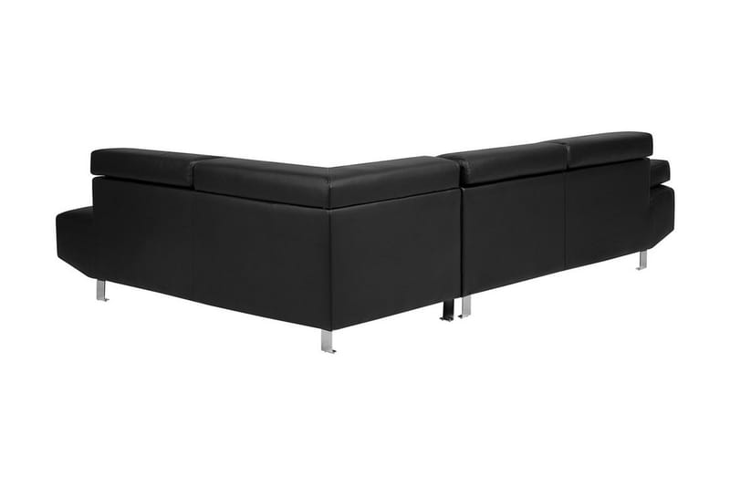 Norrea Hjørnesofa 261 cm - Svart - Møbler - Sofaer - Sofa med sjeselong