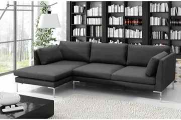 Ocean Divansofa 278x162x86 cm - Mørkegrå - Møbler - Sofaer - Sovesofaer
