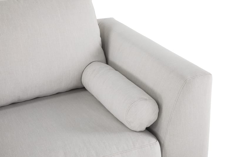 Ocean Lyx 5-seters Vendbar L-formet Hjørnesofa i Stoff - Lys grå - Møbler - Sofaer - Hjørnesofa