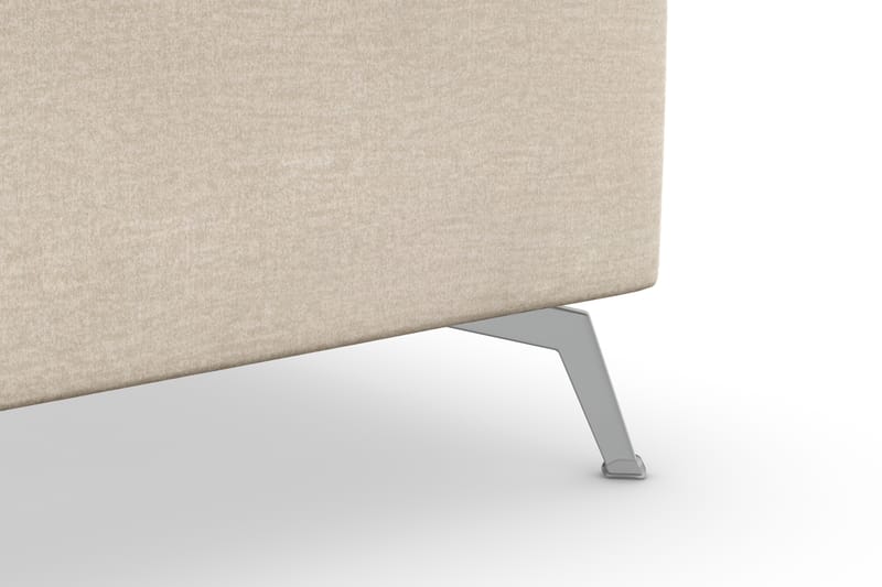 Ocean Lyx Hjørnesofa Vendbar - Beige/Fløyel - Hjørnesofa