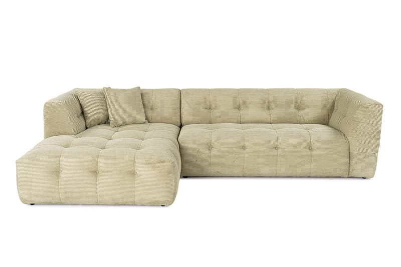 Octavian Hjørnesofa 3-seter - Green - Møbler - Sofaer - Modulsofaer - Komplett modulsofa