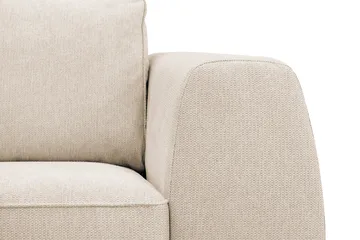 Optus 5-seters hjørnesofa med vendbar divan - Beige - Møbler - Sofaer - Hjørnesofa - Hjørnesofa med divan