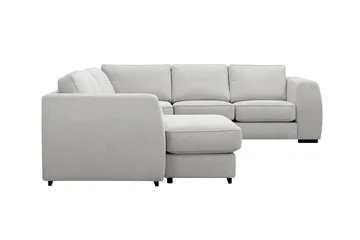 Optus 5-seters hjørnesofa med vendbar divan - Lysegrå - Møbler - Sofaer - Hjørnesofa - Hjørnesofa med divan