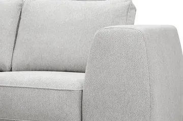Optus 5-seters hjørnesofa med vendbar divan - Lysegrå - Møbler - Sofaer - Hjørnesofa - Hjørnesofa med divan