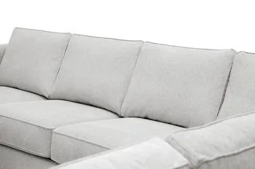 Optus 5-seters hjørnesofa med vendbar divan - Lysegrå - Møbler - Sofaer - Hjørnesofa - Hjørnesofa med divan