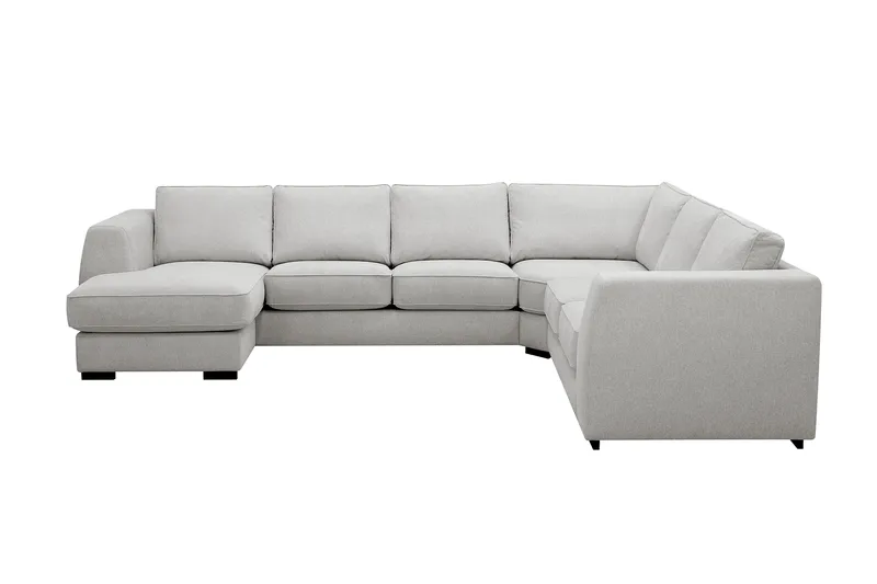Optus 5-seters hjørnesofa med vendbar divan - Lysegrå - Møbler - Sofaer - Hjørnesofa - Hjørnesofa med divan
