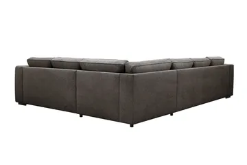 Optus 5-seters hjørnesofa med vendbar divan - Mørkegrå - Møbler - Sofaer - Hjørnesofa - Hjørnesofa med divan