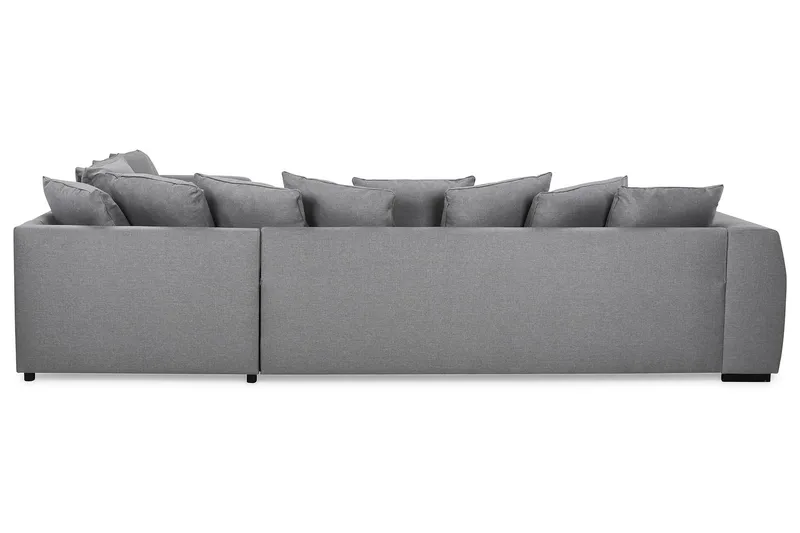 Optus 5-seters Vendbar U-formet Hjørnesofa med Divan i Stoff - Lys grå - Møbler - Sofaer - Hjørnesofa - Hjørnesofa med divan