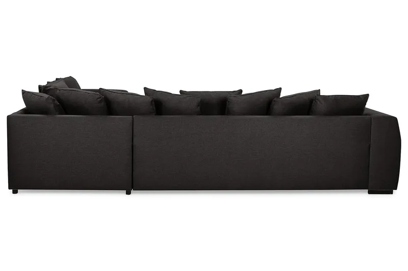 Optus 5-seters Vendbar U-formet Hjørnesofa med Divan i Stoff - Mørk grå - Møbler - Sofaer - Hjørnesofa - Hjørnesofa med divan