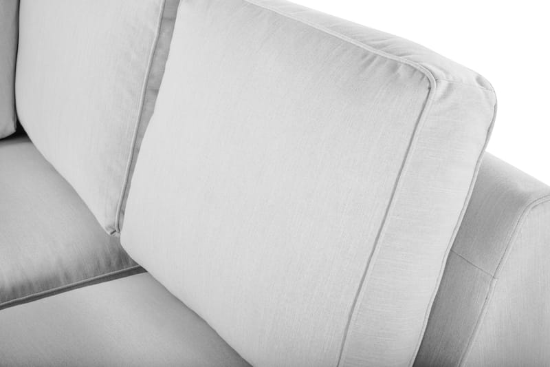 Optus Lyx 5-seters Høyrevendt U-formet Hjørnesofa med Divan i Stoff - Grå - Møbler - Sofaer - Hjørnesofa - Hjørnesofa med divan