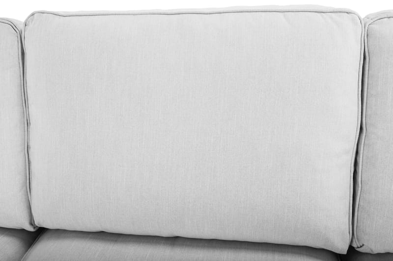 Optus Lyx 5-seters Høyrevendt U-formet Hjørnesofa med Divan i Stoff - Grå - Møbler - Sofaer - Hjørnesofa - Hjørnesofa med divan