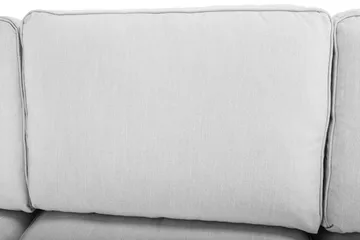 Optus Lyx 5-seters Høyrevendt U-formet Hjørnesofa med Divan i Stoff - Grå - Møbler - Sofaer - Hjørnesofa - Hjørnesofa med divan