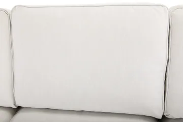 Optus Lyx 5-seters Høyrevendt U-formet Hjørnesofa med Divan i Stoff - Lys grå - Møbler - Sofaer - Hjørnesofa - Hjørnesofa med divan