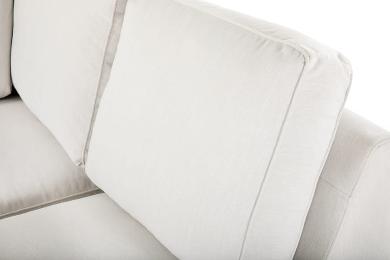 Optus Lyx 5-seters Høyrevendt U-formet Hjørnesofa med Divan i Stoff - Lys grå - Møbler - Sofaer - Hjørnesofa - Hjørnesofa med divan