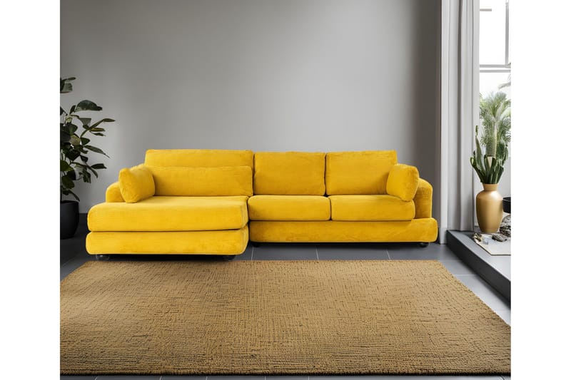 Relento Hjørnesofa 3-seter - Olive - Møbler - Sofaer - Hjørnesofa - Hjørnesofa med divan