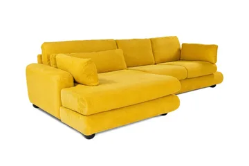 Relento Hjørnesofa 3-seter - Olive - Møbler - Sofaer - Sofa med sjeselong - 4 seters sofa med divan