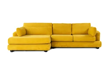 Relento Hjørnesofa 3-seter - Olive - Møbler - Sofaer - Sofa med sjeselong - 4 seters sofa med divan
