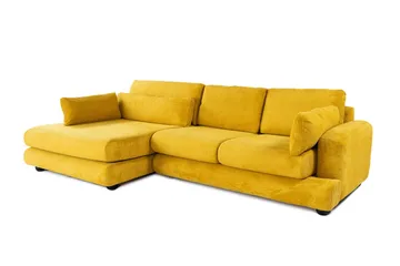 Relento Hjørnesofa 3-seter - Olive - Møbler - Sofaer - Sofa med sjeselong - 4 seters sofa med divan
