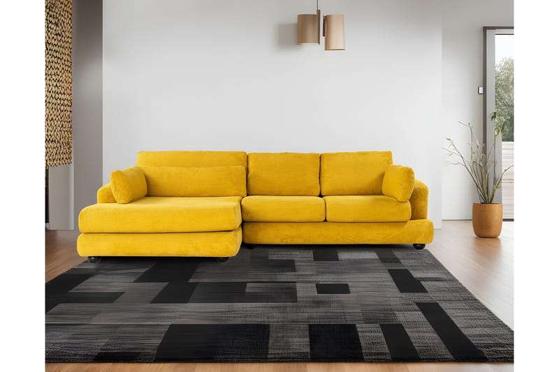 Relento Hjørnesofa 3-seter - Olive - Møbler - Sofaer - Hjørnesofa - Hjørnesofa med divan