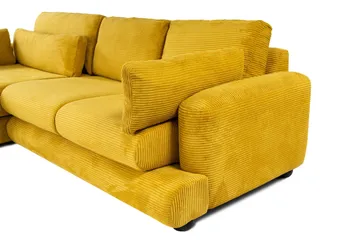 Relento Hjørnesofa 3-seter - Olive - Møbler - Sofaer - Sofa med sjeselong - 4 seters sofa med divan
