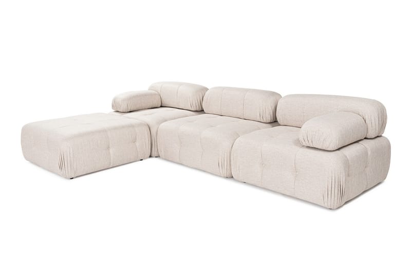 Reverto Hjørnesofa 3-seter - Lyse brun - Møbler - Sofaer - Sofa med sjeselong