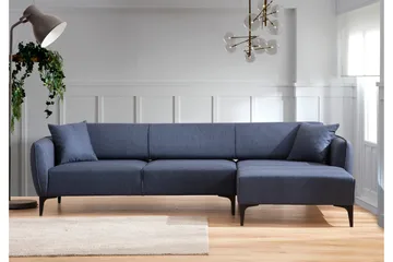 Rossland Divansofa 3-seters - Blå - Møbler - Sofaer - Sofa med sjeselong