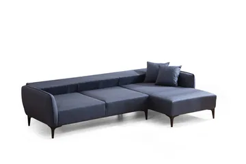 Rossland Divansofa 3-seters - Blå - Møbler - Sofaer - Sofa med sjeselong