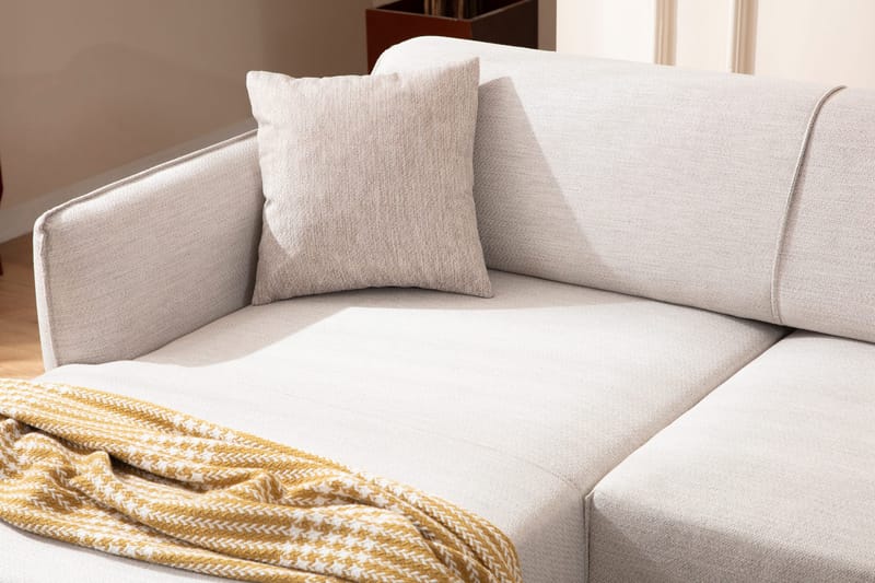 Rossland Divansofa 3-seters - Hvit - Møbler - Sofaer - Hjørnesofa