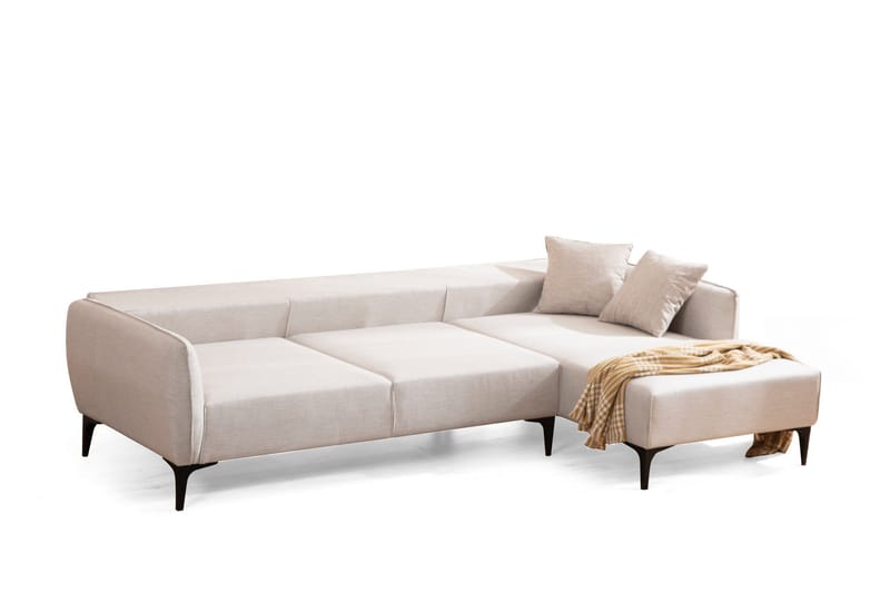 Rossland Divansofa 3-seters - Hvit - Møbler - Sofaer - Hjørnesofa