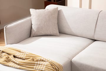 Rossland Divansofa 3-seters - Hvit - Møbler - Sofaer - Sofa med sjeselong - 3 seters sofa med divan