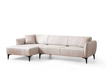 Rossland Divansofa 3-seters - Hvit - Møbler - Sofaer - Sofa med sjeselong - 3 seters sofa med divan