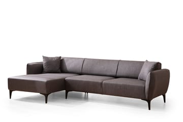 Rossland Divansofa 3-seters - Mørkegrå - Møbler - Sofaer - Hjørnesofa