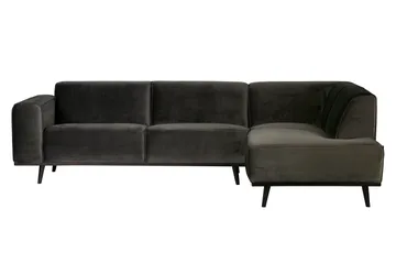 Statement Hjørnesofa Høyre - Grønn - Møbler - Sofaer - Hjørnesofa