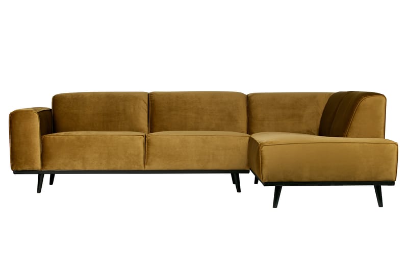 Statement Hjørnesofa Høyre - Honninggul - Møbler - Sofaer - Hjørnesofa