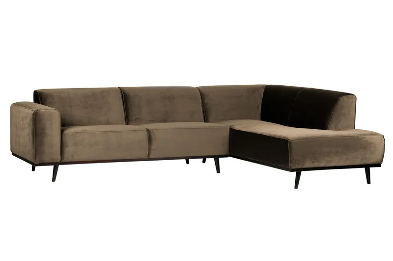 Statement Hjørnesofa Høyre - Taupe - Møbler - Sofaer - Hjørnesofa