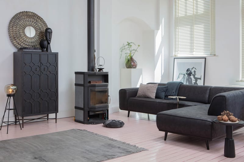 Statement Hjørnesofa - Svart - Møbler - Sofaer - Hjørnesofa