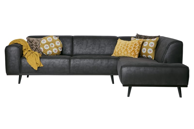 Statement Hjørnesofa - Svart - Møbler - Sofaer - Hjørnesofa