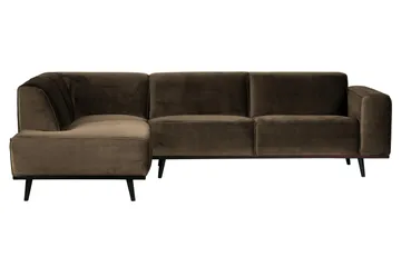 Statement Hjørnesofa Venstre - Taupe - Møbler - Sofaer - Hjørnesofa