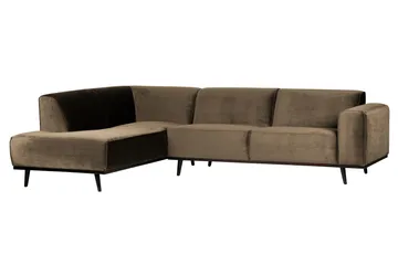 Statement Hjørnesofa Venstre - Taupe - Møbler - Sofaer - Hjørnesofa