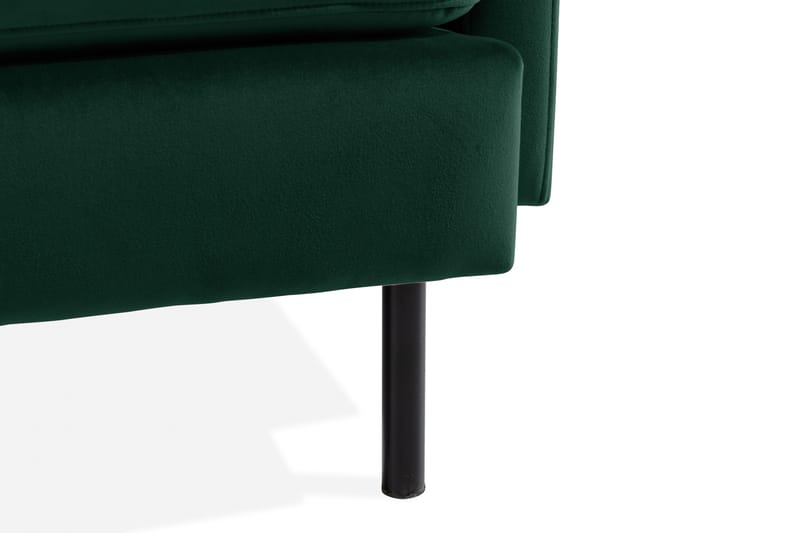 Teodin Hjørnesofa Fløyel - Grønn - Møbler - Sofaer - Hjørnesofa
