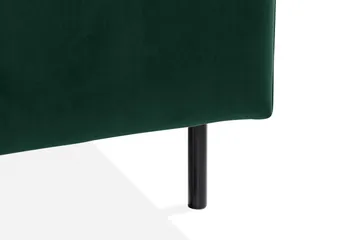 Teodin Hjørnesofa Large Fløyel - Grønn - Møbler - Sofaer - Hjørnesofa
